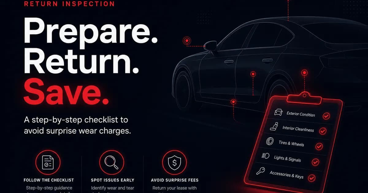 Vehicle diagram with inspection checkpoint markers for tires glass and body panels