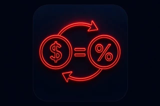 Money factor to APR conversion dial
