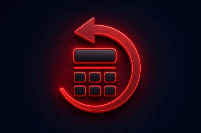Reverse calculation from payment to cap cost