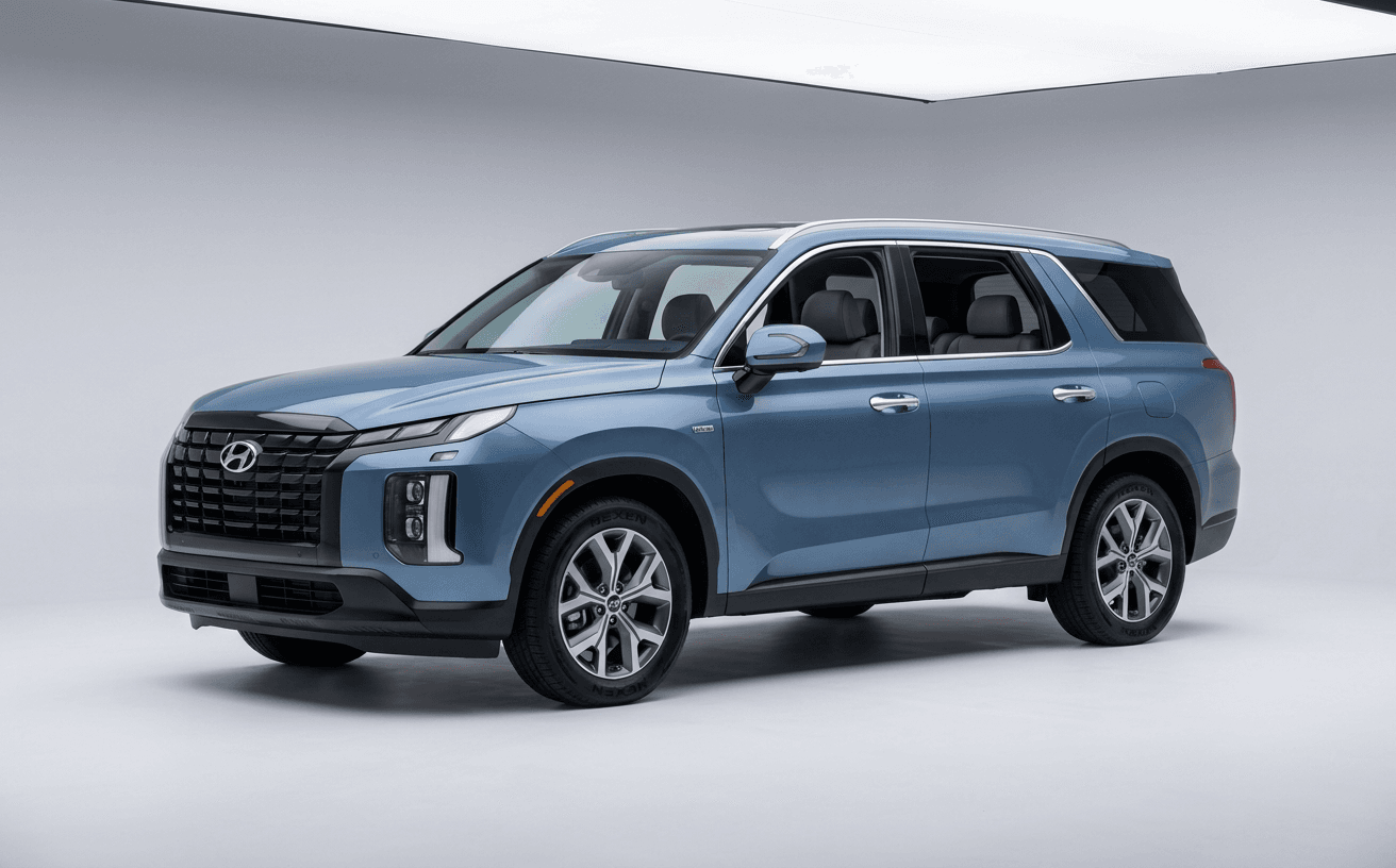 2027 Hyundai Palisade Hybrid Blue SEL Bench FWD